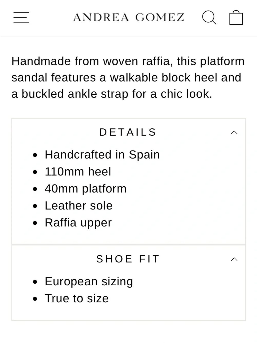 Andrea Gomez Bella Natural Raffia Platforms